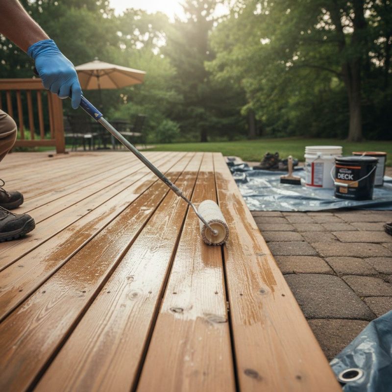 Concrete Deck Sealing in Kansas City, KS