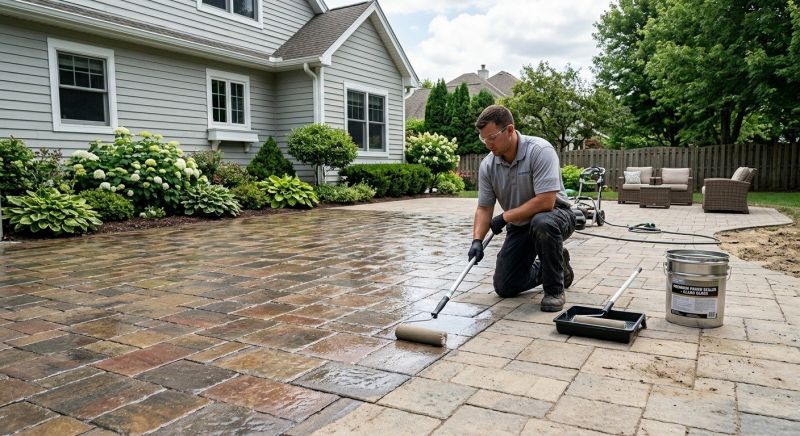 Concrete Patio Sealing in Alpharetta, GA