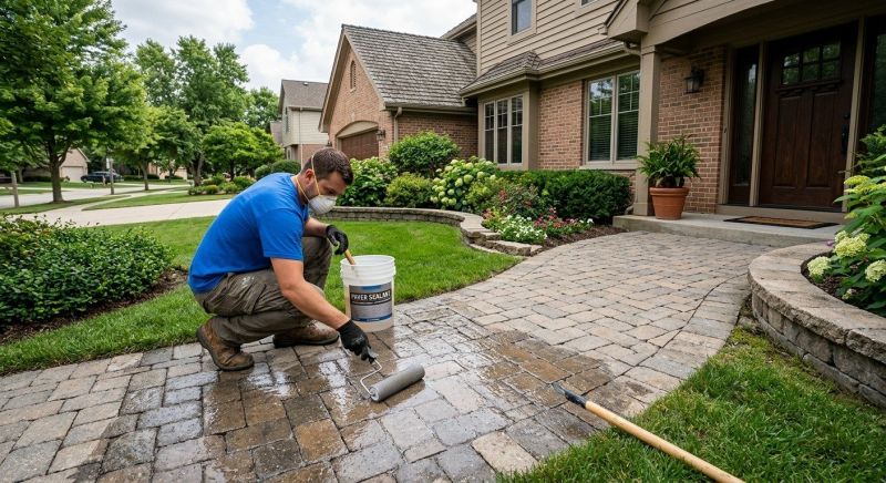 Concrete Walkway Sealing in Redmond, WA