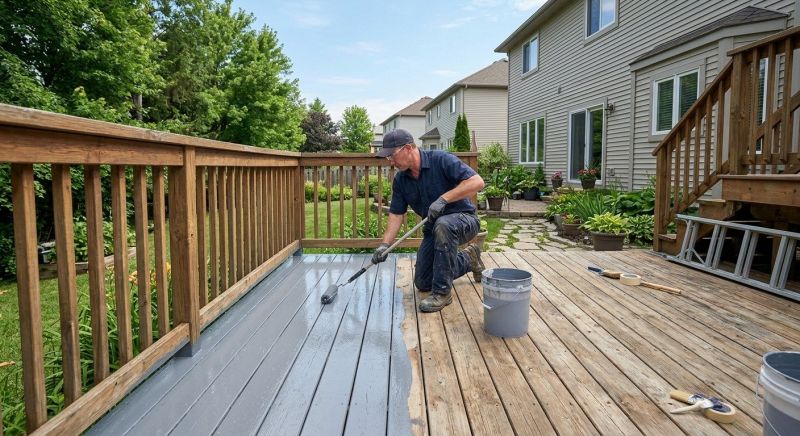 Deck Waterproofing in Renton, WA