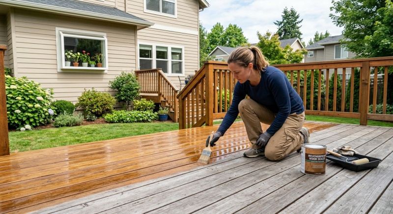 Deck Waterproofing in Gig Harbor, WA