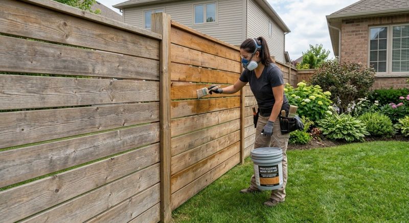 Fence Sealing in Puyallup, WA