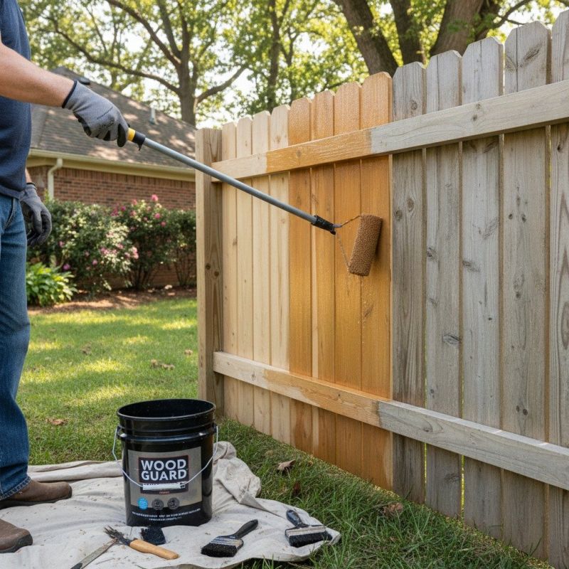 Fence Sealing in Gig Harbor, WA