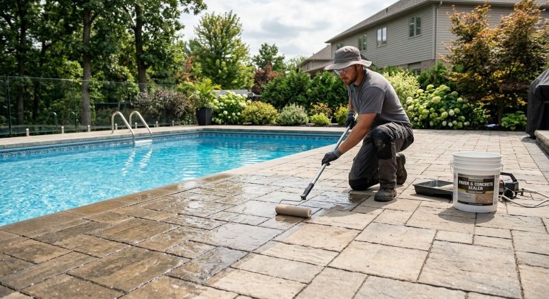 Hardscape Sealing in Kansas City, KS