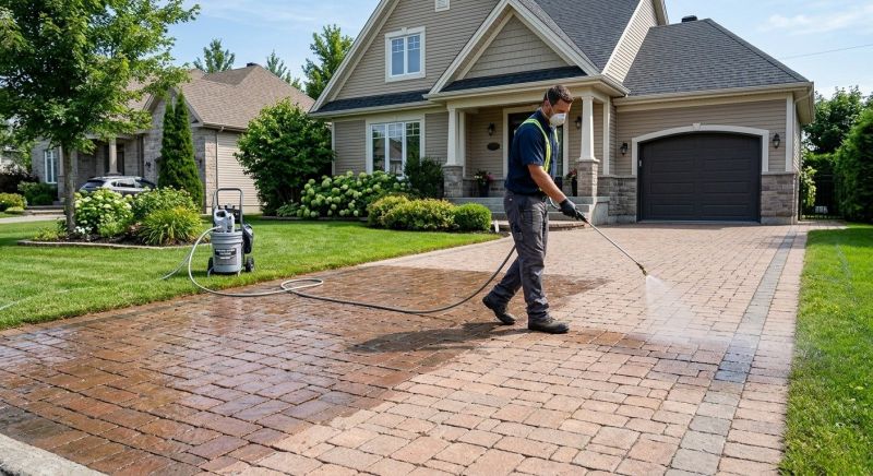 Paver Driveway Sealing in Renton, WA