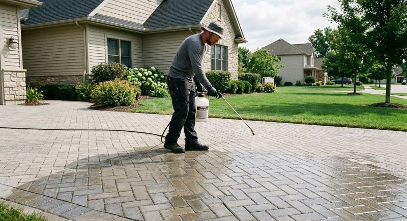 Paver Driveway Sealing in Kansas City, KS